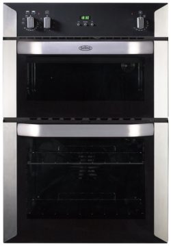 Belling BI90FP Electric Built-In Double Oven - S/Steel.